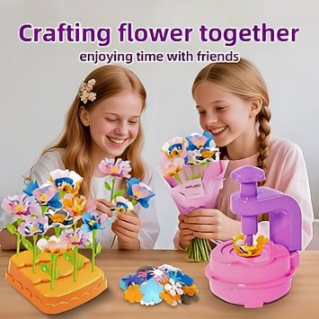 Magical Flower Craft Kit by Lqqyee, spark creativity with colorful floral designs.