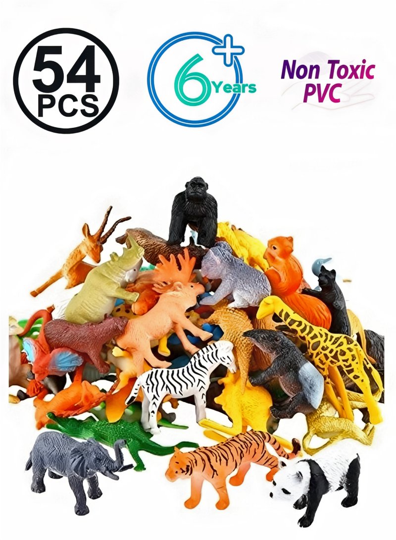 لعبة مغامرات الغابة للأطفال مع حيوانات مثيرة وممتعة للتعلم واللعب.