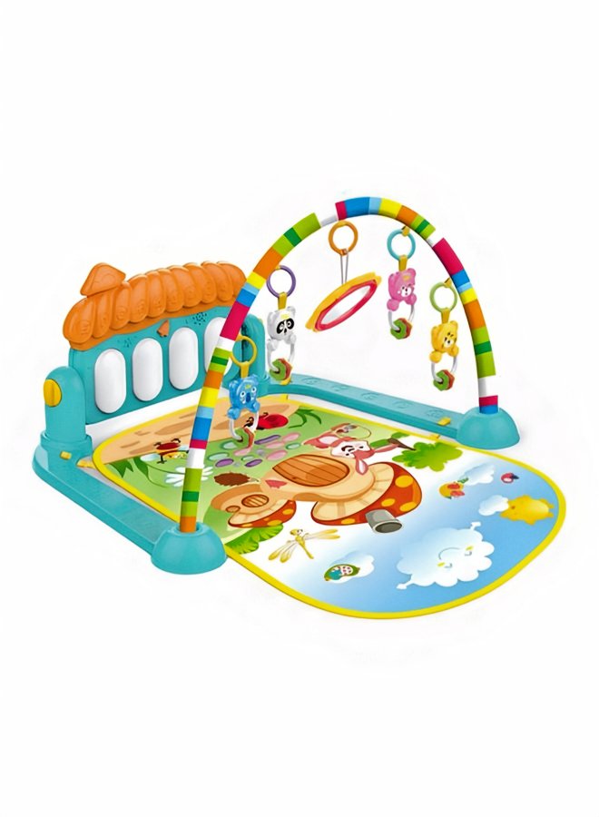 حصيرة لعب أطفال بيانو HUANGER بألوان زاهية لتحفيز نمو طفلك.